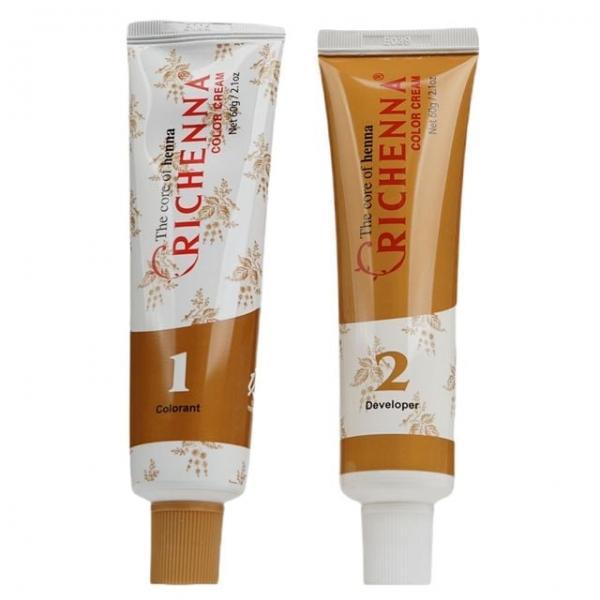 경제적 간편한사용 헤나추출물 염색약 3N 어두운갈색