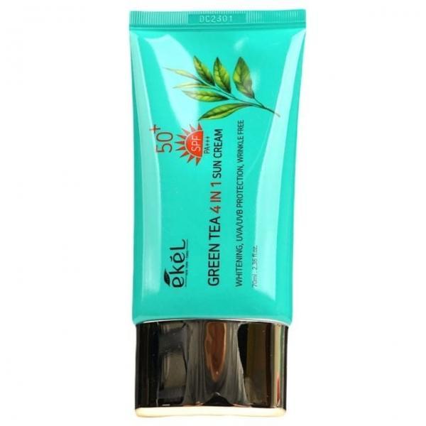 장시간 야외활동 강한 자외선 녹차 선크림 70ml