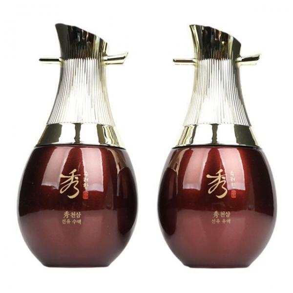 꽃의 기운 가득한 여성 화장품 수액 130ml 유액 130ml