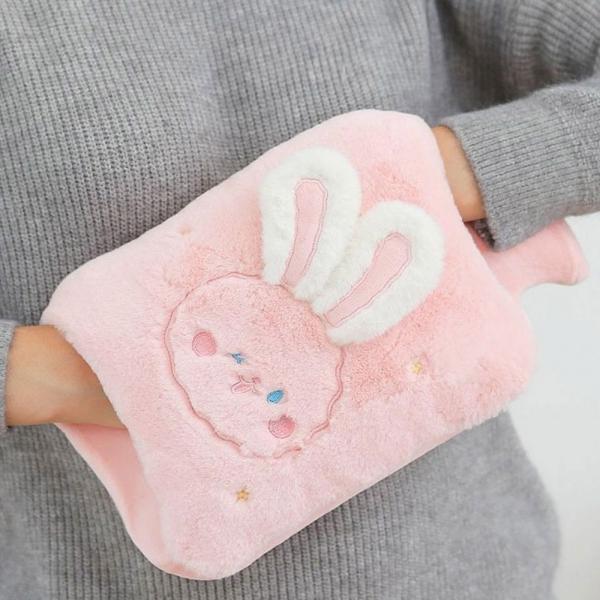 LND 귀여운 캐릭터 포켓 보온 쿠션 물주머니 토끼 인