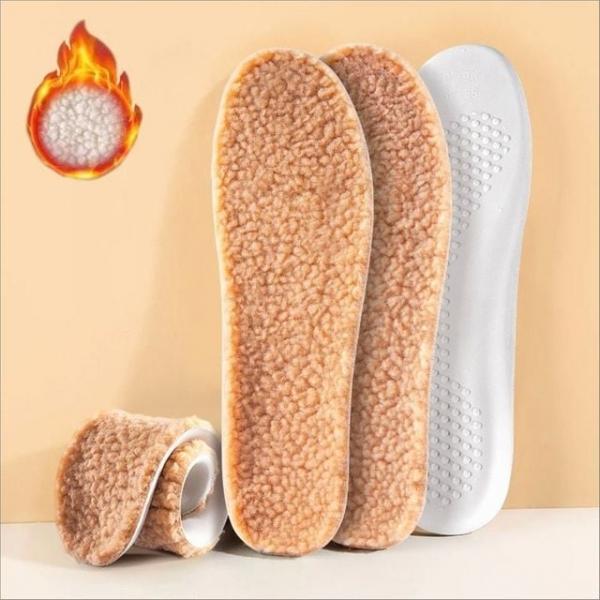 양털깔창 겨울보온 메모리폼 쿠션인솔 등산화 운동화용