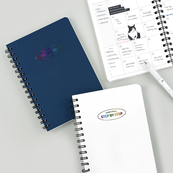 핑크풋 스텝 스케줄 노트 만년형