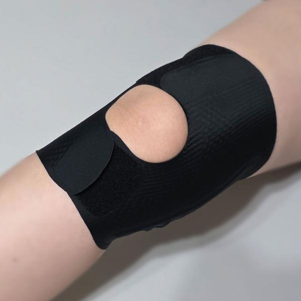 스킨 테이핑 스프링 무릎 보호대 S