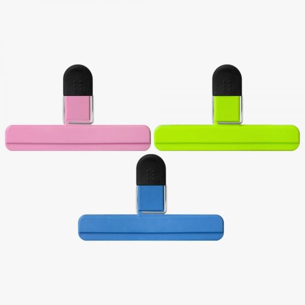 포인트 손잡이 컬러 집게 대