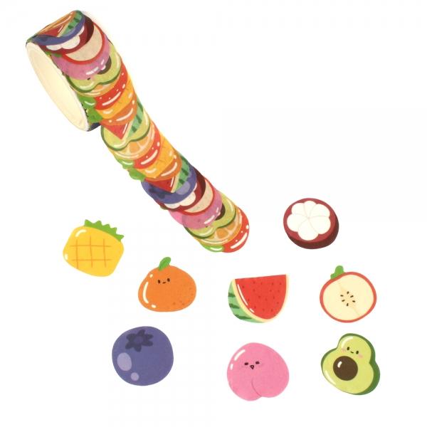 다이어리 꾸미기 데모 과일 스티커 세트