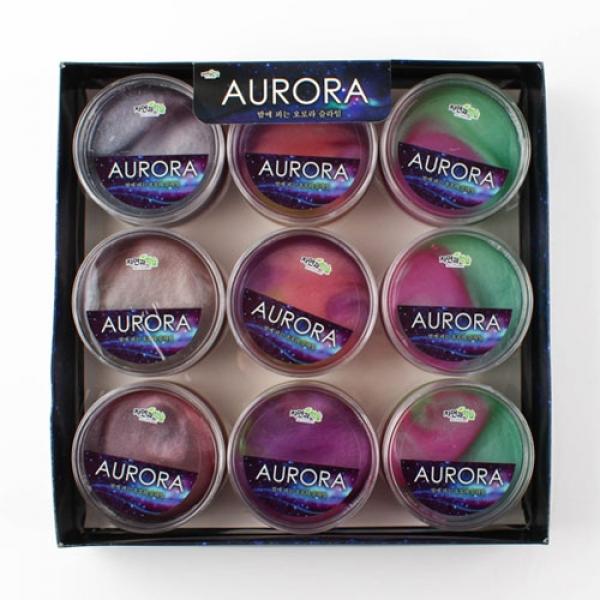 282C] 2000 밤에 피는 오로라 슬라임 (9개세트)