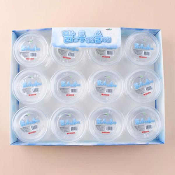 281C] 1000 맑고 투명한 슬라임 (12개세트)