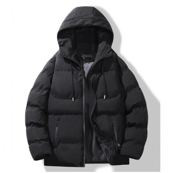 남성 패딩 후드 점퍼 1P 가벼운 겨울 보온 아우터