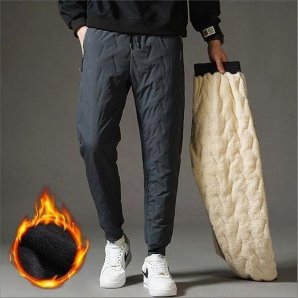 남성 혹한기 융털안감 패딩바지 기모 조거팬츠 겨울 2색