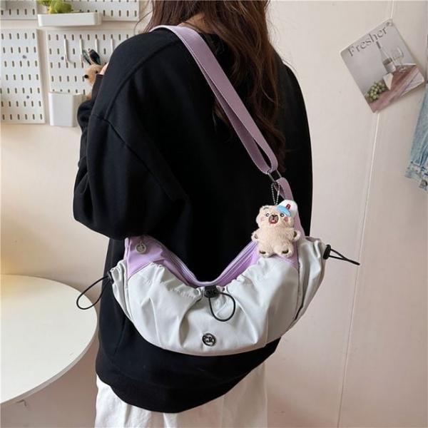 여성 가벼운 크로스백 키링포함 데일리 숄더백