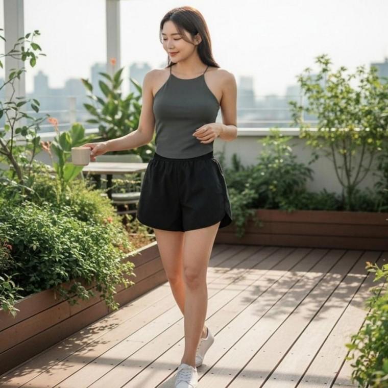 4컬러 이너캡 차분한 내장 쫀쫀 여름 단독 이너 끈나시티
