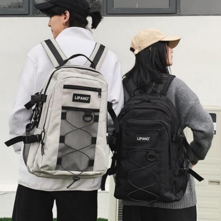 2컬러 캠퍼스 남녀 신학기 메쉬포켓 학생백팩 가방