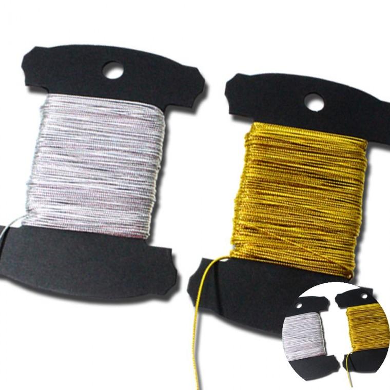 금은줄 2mm 20yd 금사 컬러끈 장식끈