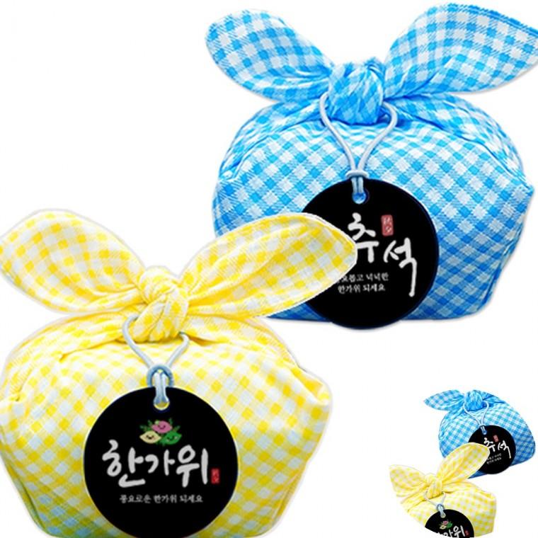 손수건 송편포장 4인용 과일보자기 선물용보자기 보자기포장