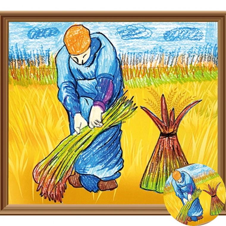 감상그리기 명화따라그리기 미술활동 미술교재