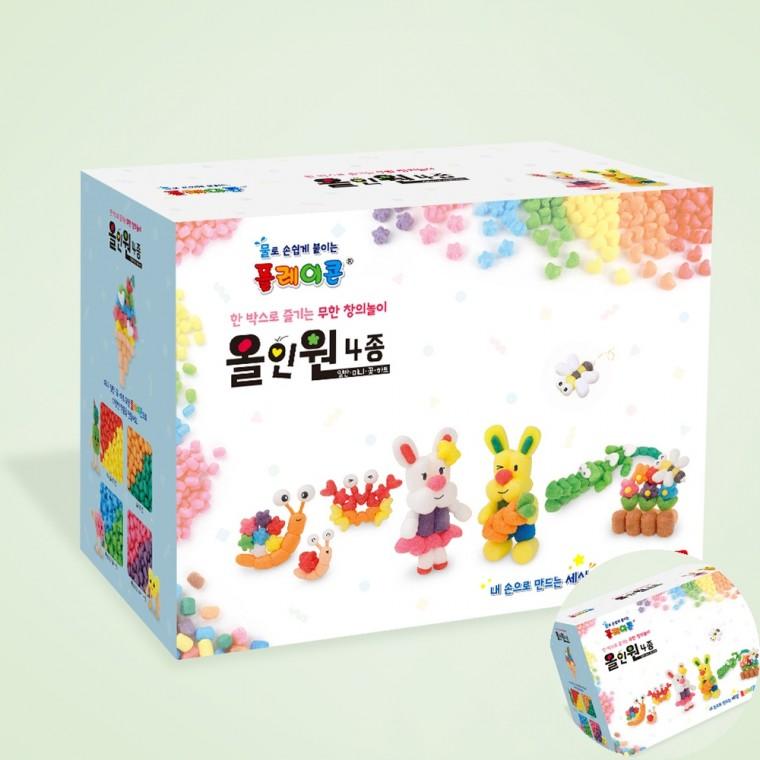 올인원4종 초등만들기키트 유치원미술재료 미술놀이재료