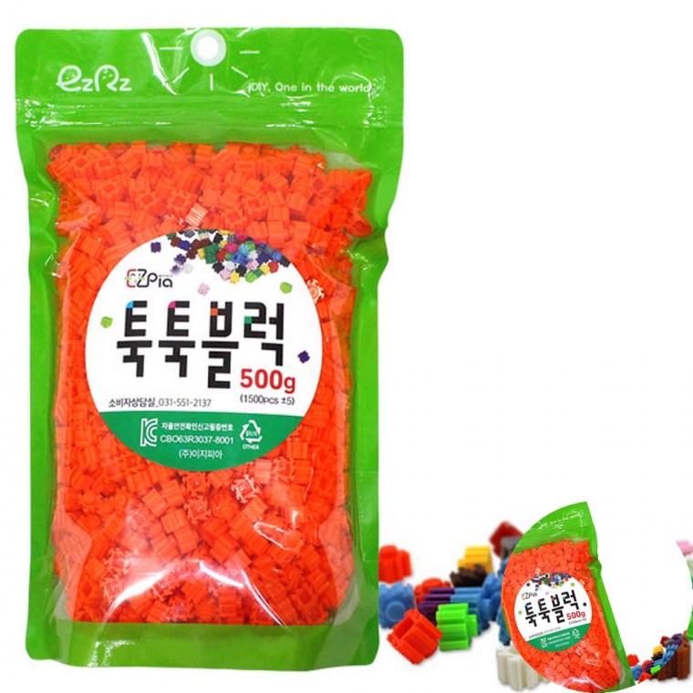 블럭 500g 리필 블럭쌓기 블록놀이키트 블록끼우기