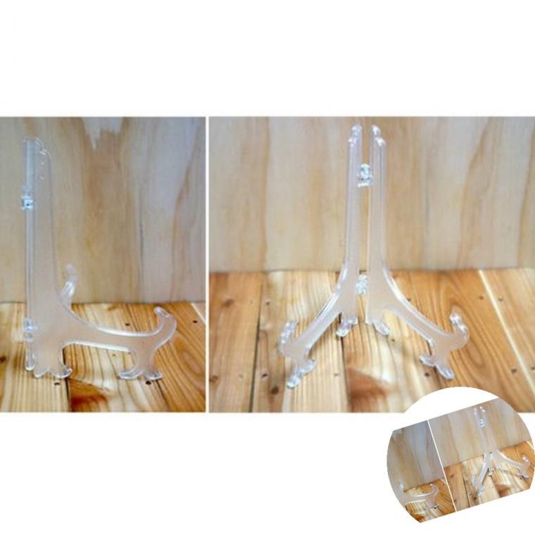 10명용 아크릴 이젤 소 액자받침대 포토스탠드 플라스틱거치대