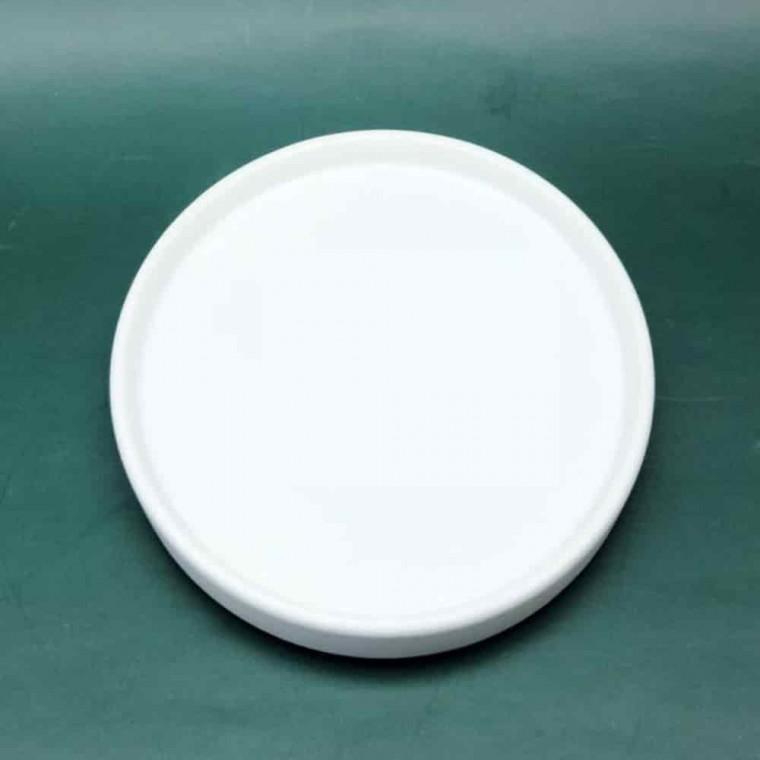 원형화분받침대화이트 도기화분받침화이트 화분물받침 도기 화분 받침 D11
