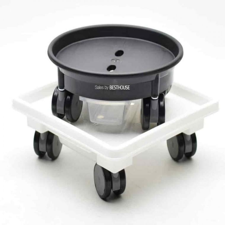 화분이동바퀴 물받이화분받침대 바퀴화분받침대 화분받침 바퀴 2.5호 30p