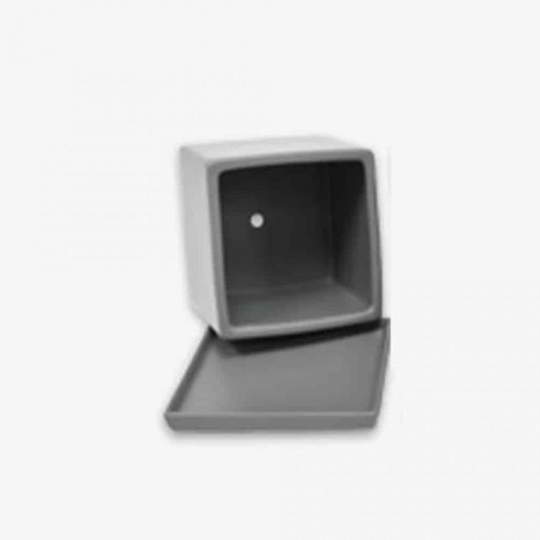 거실화분 창가화분 화분분갈이 도자기화분 사각 받침세트 18x18