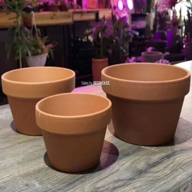 이쁜화분 독일토분 인테리어화분 분재 화분 황토 22x11