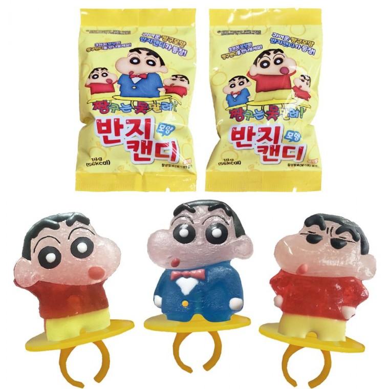 짱구는 못말려 반지모양 캔디 (24개)