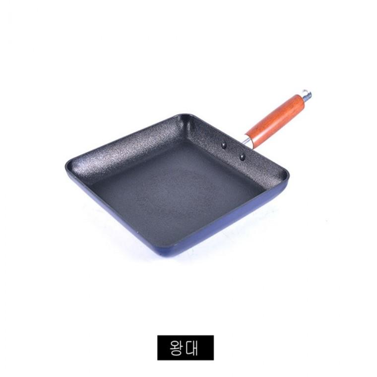 논스틱 코팅 인덕션 사각 후라이팬 왕대 계란말이팬 스파게티팬 구이팬