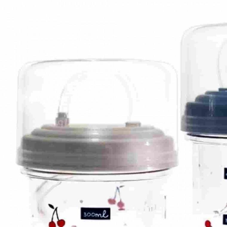 빨대물병 500ml 체리 휴대용물병 뚜껑물통 보리차물통 환자물통