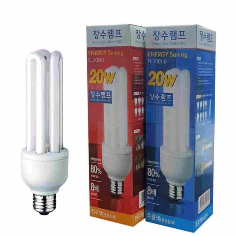 20W 삼파장전구 집다마 인테리어전구 전구교체 조명전구가정용전구 20와트램프 엘이디전구