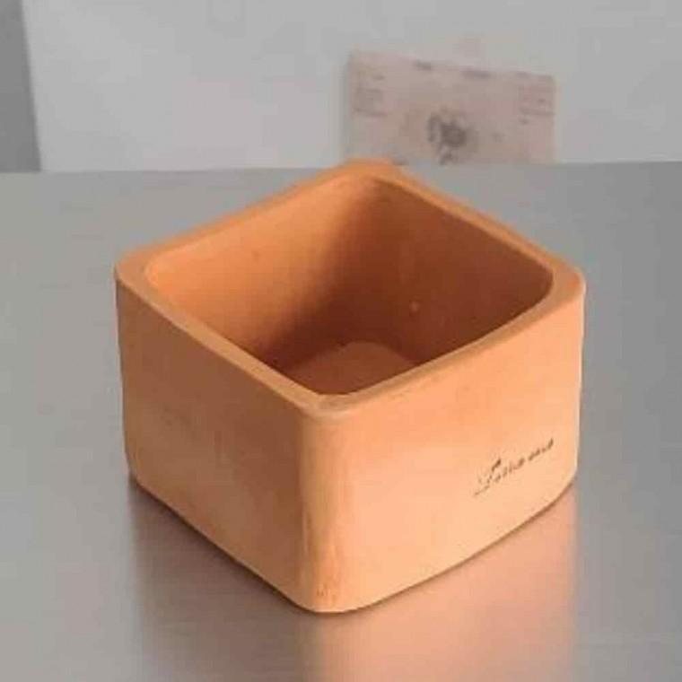 인테리어화분 사각토분 예쁜도자기화분 수제 토분 사각 11x7