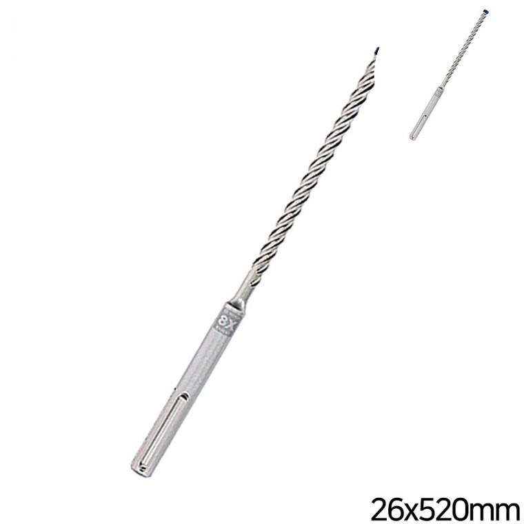 햄머드릴비트 26x520mm 해머드릴비트콘크리트 함마기리 콘크리트기리