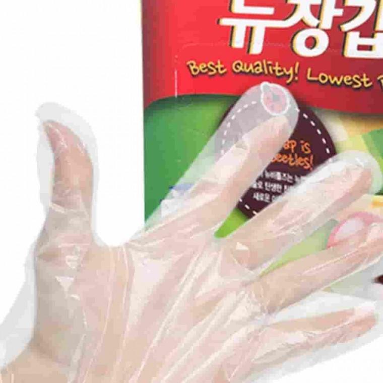 200매 일회용장갑갑 비닐일회용장갑 1회용장갑 식품장갑 조리장갑 위생비닐장갑