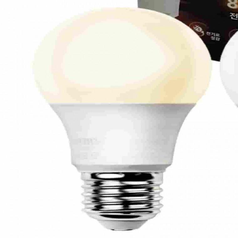 8W 벌브형 LED램프 LED볼구 LED볼전구 전구교체 실내용전구 LED볼조명