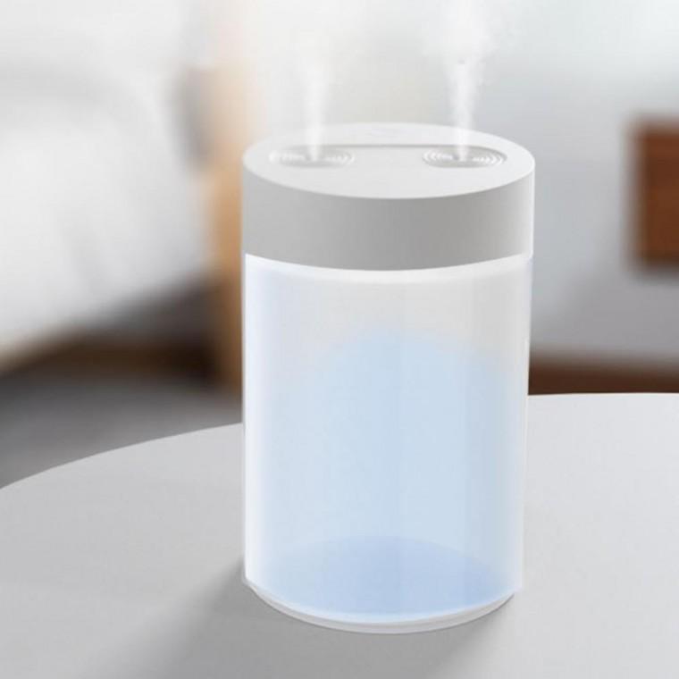 로아 LED 초음파 가습기 개인 원룸 탁상 사무실 USB 청소편한가습기 책상용가습기