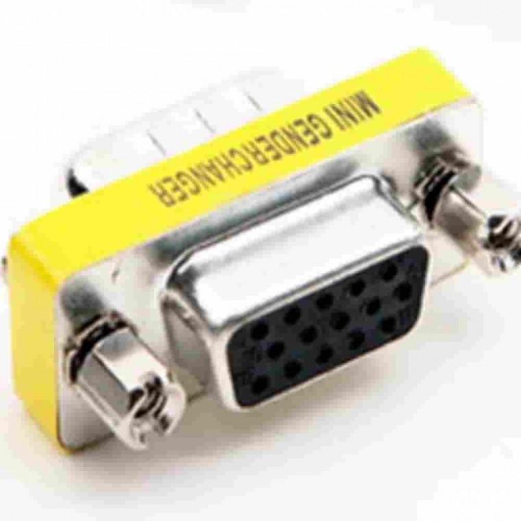 D-SUB 젠더 VGA M to VGA F VGA연결젠더 D서브젠더 VGA연장어댑터 VGA젠더연장 모니터연장젠더