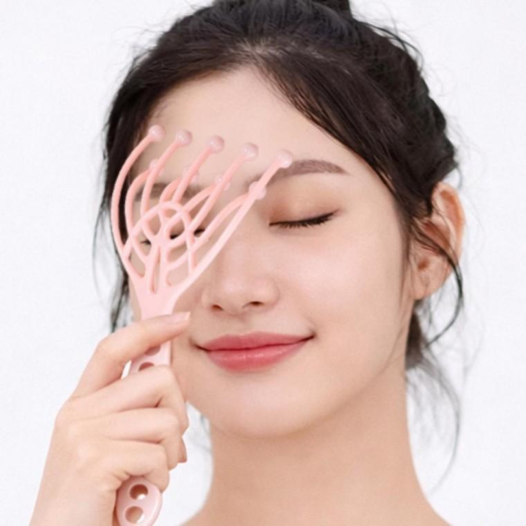 두피마사지빗 홈케어마사지기 헤어마사지