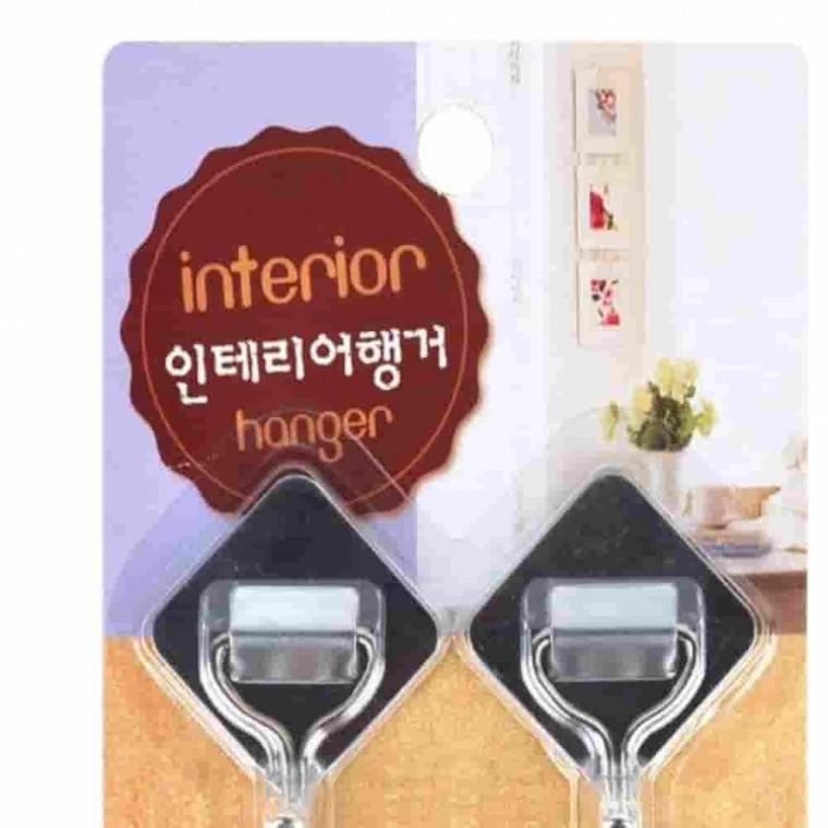 마름모 행거 접착후크 벽걸이후크 싱크대걸이 접착식고리