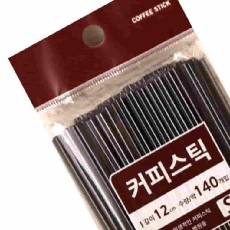 커피스틱 140개12cm 커피용품 음료머들러 커피막대 커피머들러