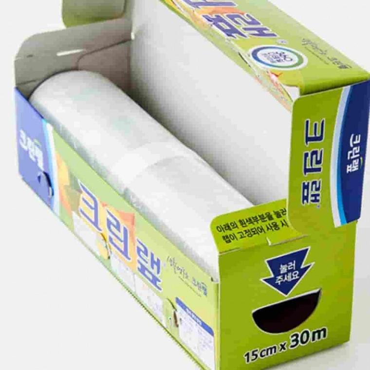 미니 30m 폭15cm 비닐랩 랩비닐 주방비닐랩 밀봉랩 식품포장용랩 일회용랩