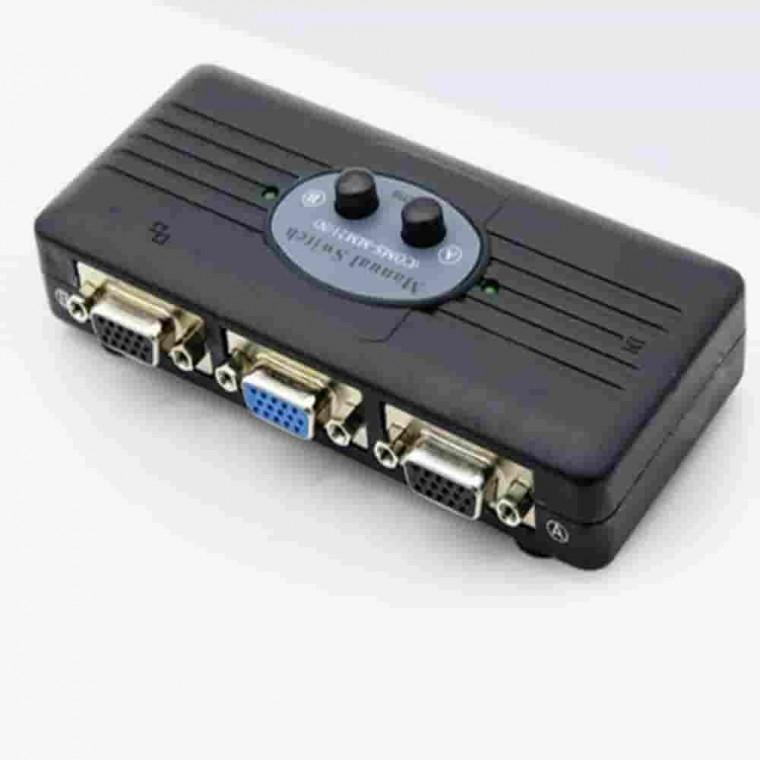 2대1 1대2 수동 선택기 VGA RGB 역방향 화면전환기 VGA분배기 모니터선택기 RGB분배기 모니터스위치