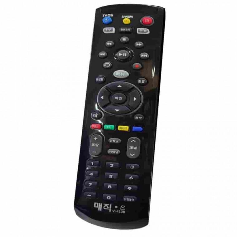 블랙 전TV 셋톱박스 통합리모컨 텔레비전리모컨 리모컨교체 TV리모콘 케이블리모컨 호환리모컨