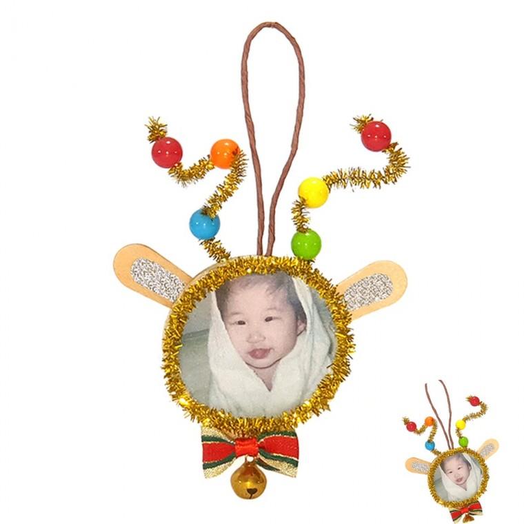 루돌프액자 만들기 크리스마스DIY 미술키트 미술수업재료