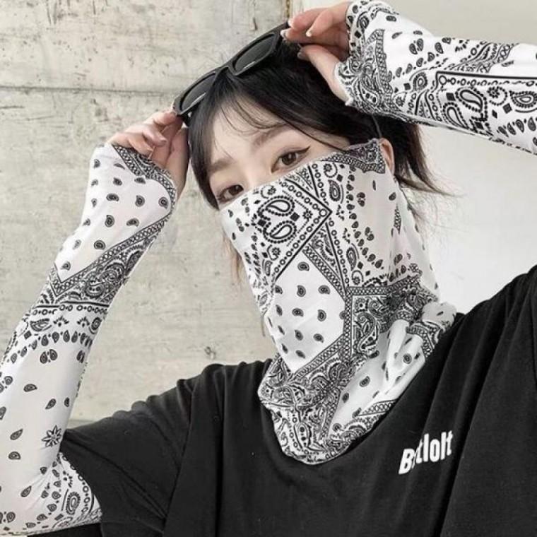 마스크 아이스 스포츠 여름 냉장고 골프 쿨토시 작업