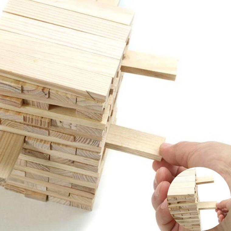 원목카프라 100pcs 균형잡기 힘의분산 나무장난감