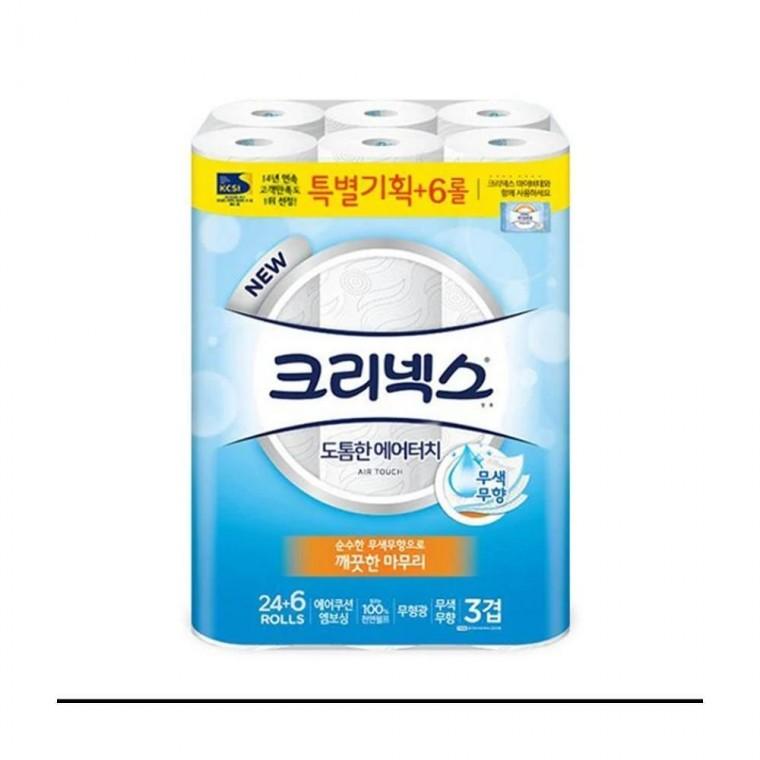 루미나D 휴지 에어 터치 3겹 30롤 화장지