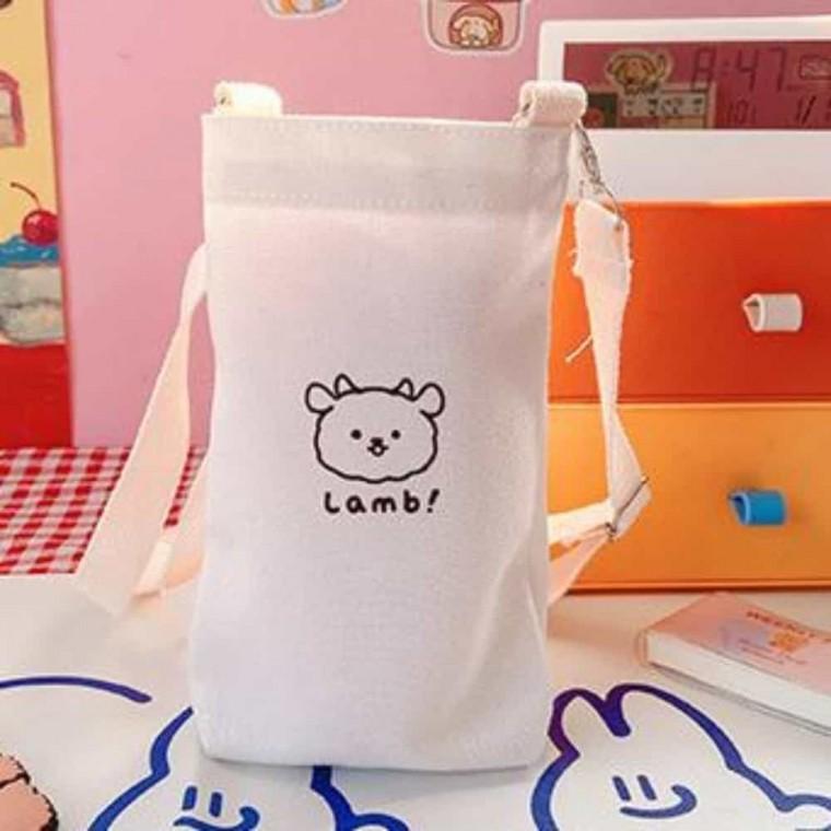 에코백 가방 커피 크로스 가벼운에코백 여행용크로스백
