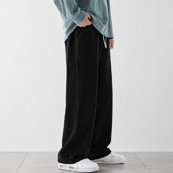 데일리 루즈핏 스트링 워싱 청바지 IS-DNP16