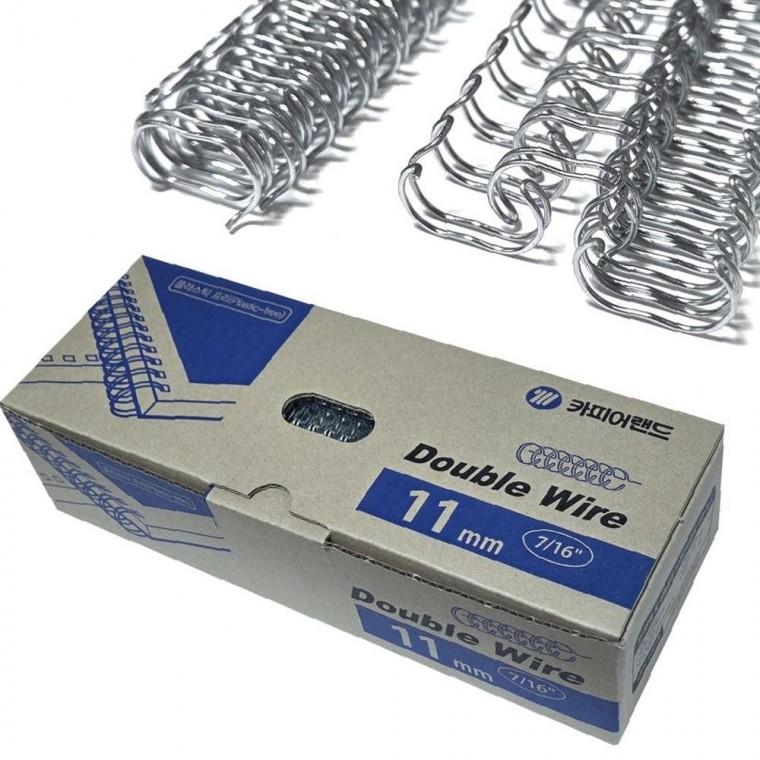 카피어랜드 소프트 국산 34홀 3대1 와이어링 11mm 은색100개