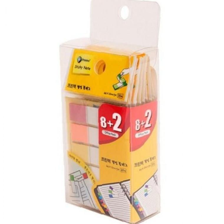 플래그오피스팩5색 튼튼한 10 FO4412-5(44x12mm 20매)